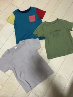 カラフルTシャツ3枚セット　90,95サイズ