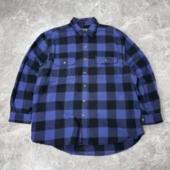 【好配色！！】90s フィールドアンドストリーム ネルシャツ ヘビネル チェック