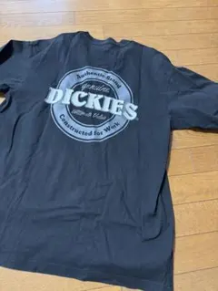 DICKIES ブラック Tシャツ ロゴプリント