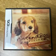 nintendogs ダックス＆フレンズ 箱・説明書付き DS ソフト