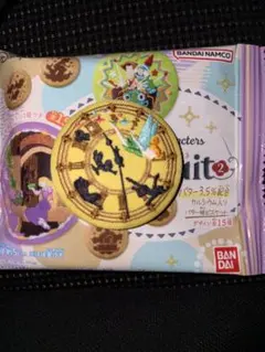 Disney Characters 刺繍缶バッジビスケット2ティンカーベル