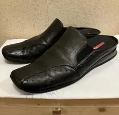 【希少品】プラダ　レザーサンダル　サイズ38
