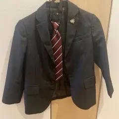 キッズ フォーマルスーツ 120cm ジャケット パンツ ネクタイ