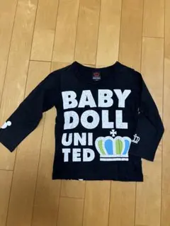 BABY DOLL ミッキーマウス 長袖カットソー 100