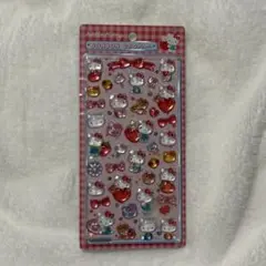 【正規品】ハローキティ赤　ボンボンドロップシール