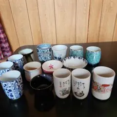 湯飲み 20個　まとめ売り　別ページ唐子湯呑み5個も含む