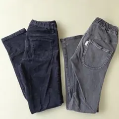 140センチ 2本まとめ Ocean&Ground GU 長ズボン ボトムス