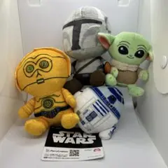 【新品】スター・ウォーズ　ぶるぶるぬいぐるみ　2点セット