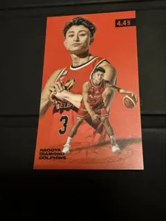 サンクスカード 佐藤卓磨 2枚セット 名古屋ダイヤモンドドルフィンズ