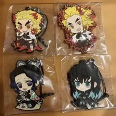 鬼滅の刃 ラバーストラップ 煉獄杏寿郎 胡蝶しのぶ 時透無一郎 セット