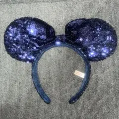 ミニーのスパンコールカチューシャ