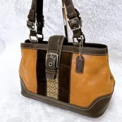 美品 希少 コーチ COACH エンボスド 10226 ハンドバッグ レザー - メルカリ