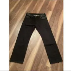 squareブラックデニム