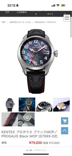 値下げ】【限定】PRODIVEダイバーズウォッチ（付属ベルト2種類 