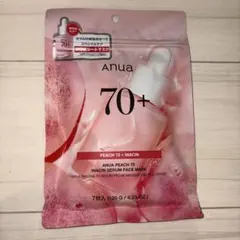Anua Peach 70 Niacin Serum Face Mask 7枚入