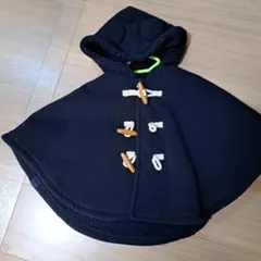 ミキハウス　くまさんベビーポンチョ