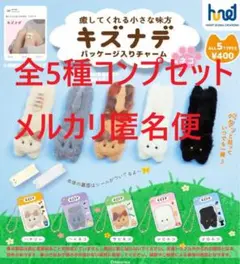 キズナデ パッケージ入りチャーム 全5種コンプセット