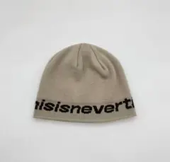 thisisneverthat ニット帽 ベージュ