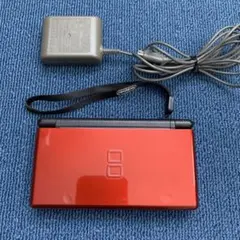 ニンテンドー DS Lite クリムゾンブラック 純正 充電器付き
