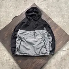 7AS6 OLDNAVY ハーフジップパーカー　裏フリース　古着used