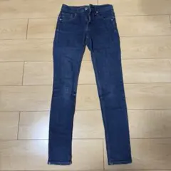 GU ストレッチスキニーデニム デニムパンツ ジーンズ ブルー 61のサムネイル