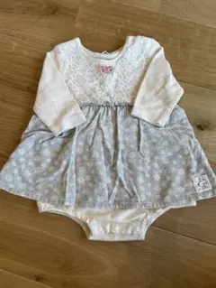 あーみん様専用　３点　conoco ロンパース　白　グレー　花柄　女の子
