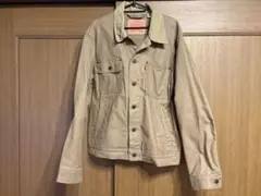 Levi's ベージュジャケット コーデュロイ襟
