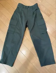 GLOBAL WORK カーゴパンツ Sサイズ オリーブグリーン