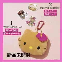 ポーチ　日焼け　キティ　在庫5❣️ 2つは2999にします