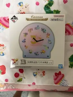ポケモン 一番くじ A賞 30周年記念アクリル時計 - メルカリ