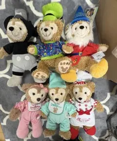 【海外限定】ダッフィー＆フレンズ 6点セット　ディズニーワールド　WDW