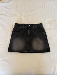 dazy デニムミニスカート パンツ　ブラック M