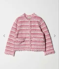 【新品】UNITED ARROWS カラーミックス ツイードライク カーディガン