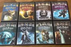 こちらは⭐︎ハリーポッターDVD全巻セットです。レアジャケット揃い。字幕、吹き替え