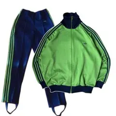 【デサント期】70-80年代 adidas トラックジャケット　セットアップ