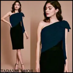 タダシショージ ワンショルダー ドレスのサムネイル