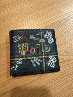 Polo Ralph Lauren チェック柄二つ折り財布