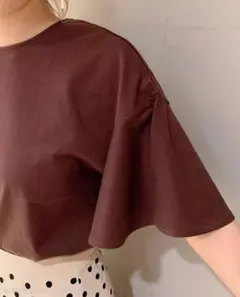BABYLONE　 半袖　 Tシャツ　トップス　 カットソー ブラウン　Mのサムネイル