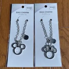 キャンドゥ　ディズニー100 バッグチャーム　ミッキーマウス＆ミニー　②