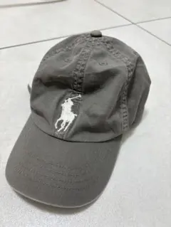 Polo Ralph Lauren キャップ グレー 刺繍ロゴ ナンバー3のサムネイル