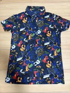 【美品】Paradiso ゴルフ半袖シャツ ネイビー M　レディース　ほぼ新品のサムネイル