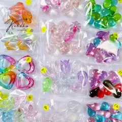 手染めビーズ 塗装ビーズ アクリルビーズ パーツ - メルカリ