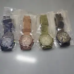 Genius ARMY ミリタリーウォッチ 4本セット