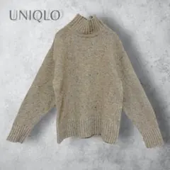 【UNIQLO ユニクロ】　JWANDERSON ミックスタートルネックニット