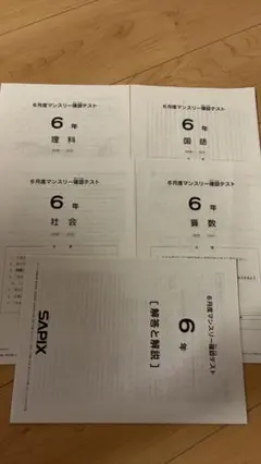 2025年最新】サピックス 11月マンスリーの人気アイテム - メルカリ