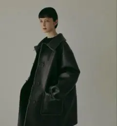 THINKFUR Bonding Flight Jacket ダークグレー