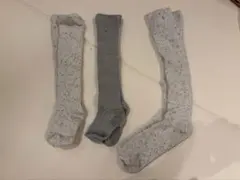 【新品】3点セット　softcheese しまむら　つぶつぶソックス　靴下