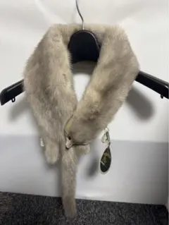 未使用　ミンク ファーマフラー　サファイヤーミンク　ティペット　約85cm