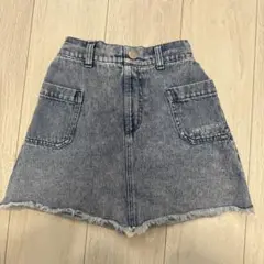 140㎝（S）pinklatte デニムスカート