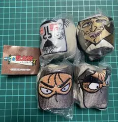 忍たま乱太郎　スクエアポーチ その2 タソガレドキ　4点セット